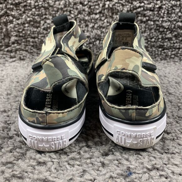Converse Camo Junior Girls Superplay Sandal Size 6 Lightweight Summer Casual - Picture 4 of 8